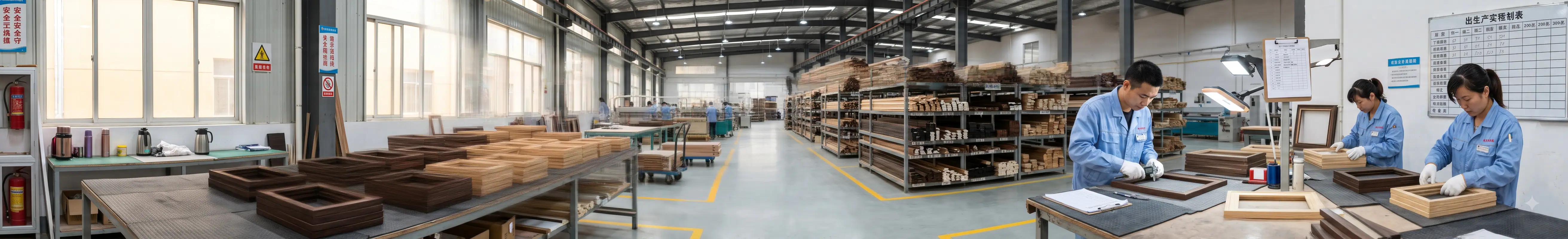 Strict AQL standard quality control inspection process for wholesale MDF photo frames