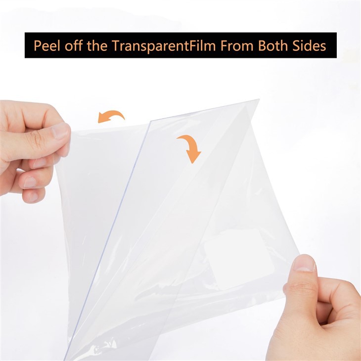 Shatterproof HD Plexiglass with Protective Film