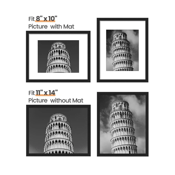 11x14 vs 8x10 Gallery Frame Size and Layout Comparison