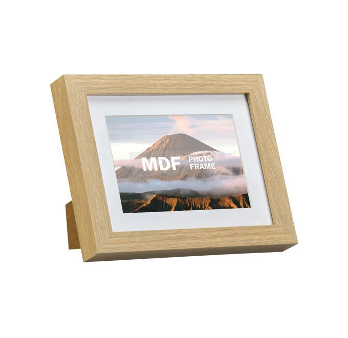 Wholesale Light Wood Grain MDF Photo Frame