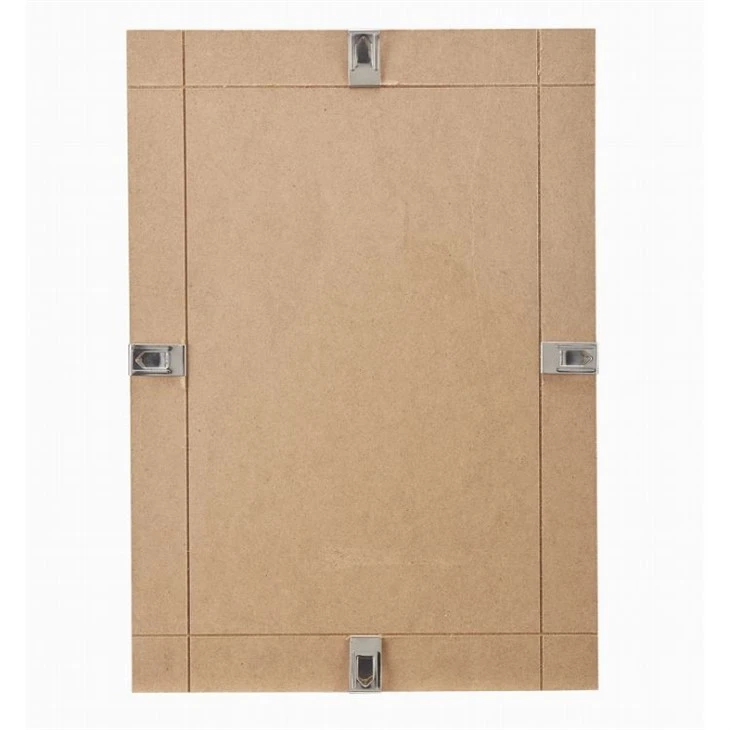Wholesale Zero-Border Mineral Glass Clip Frame | MDF Backing Tension-Clip Display System