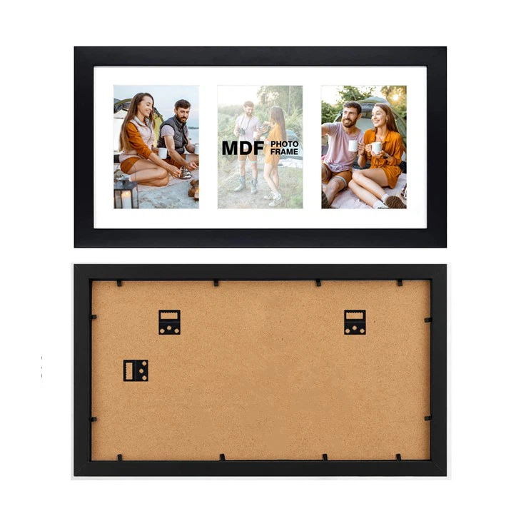 Collage Frame Front and Back View showing Rotating Swivel Tabs