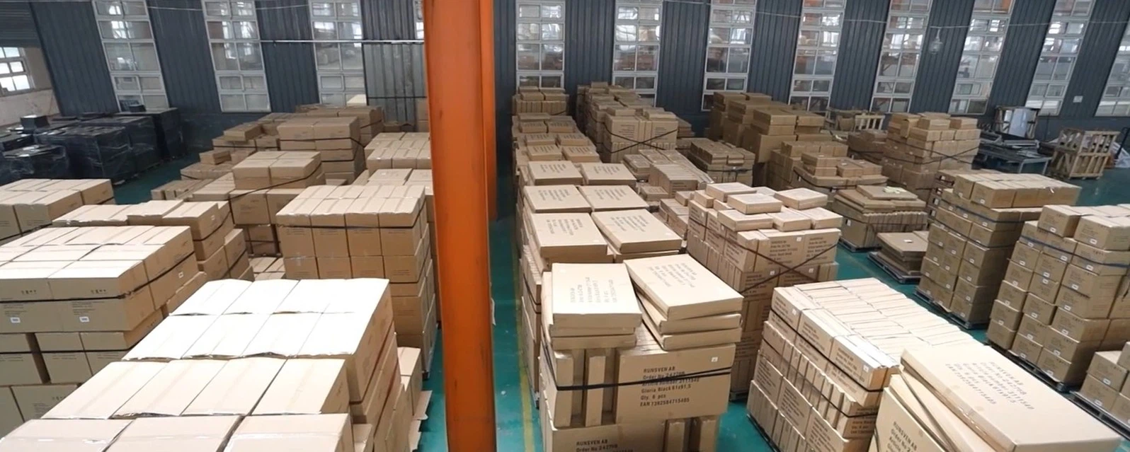 Logistics Bulk frame pallet shipping
