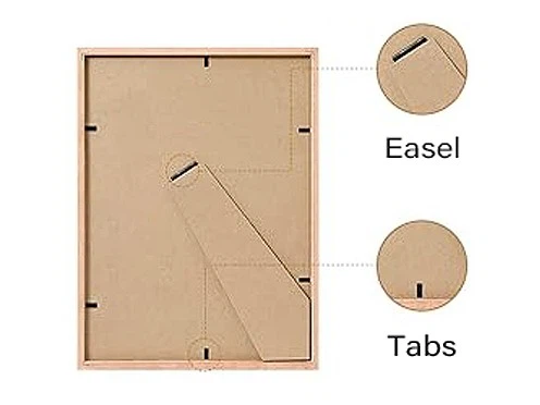Versatile Backboard Display MDF frame backboard with stand and hanger